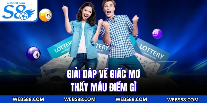 Giải đáp về giấc mơ thấy máu điềm gì